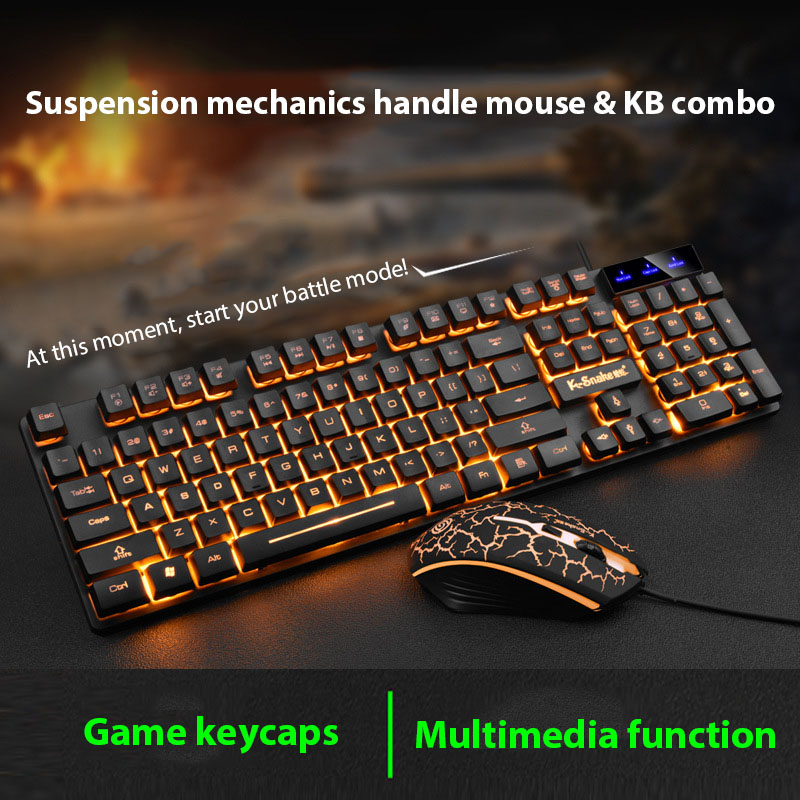Gaming Keyboard And Mouse Mobile - Ensemble clavier et souris KM320, clavier