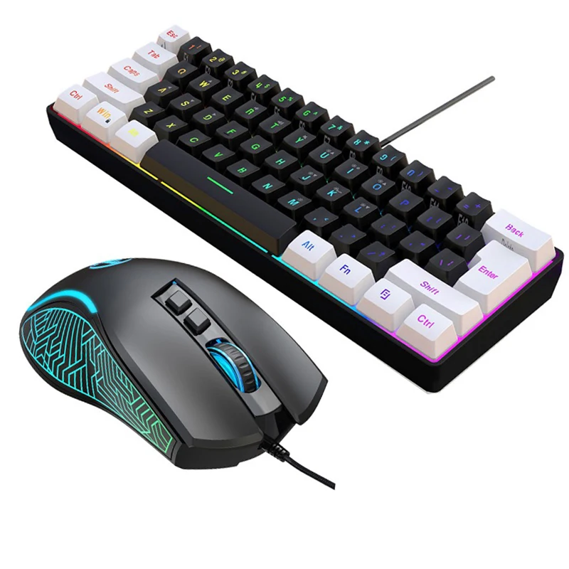 Gaming Keyboard And Mouse Mobile - Kit Combo Clavier et Souris Gaming