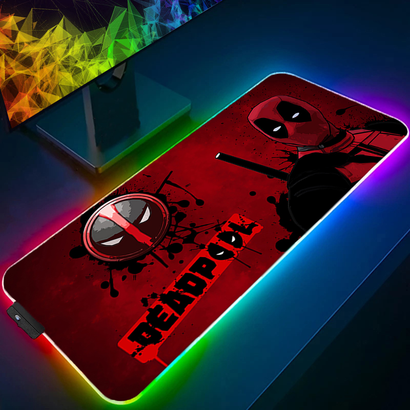 Gaming Keyboard No Rgb - LED tapis de souris jeu rétro-éclairage