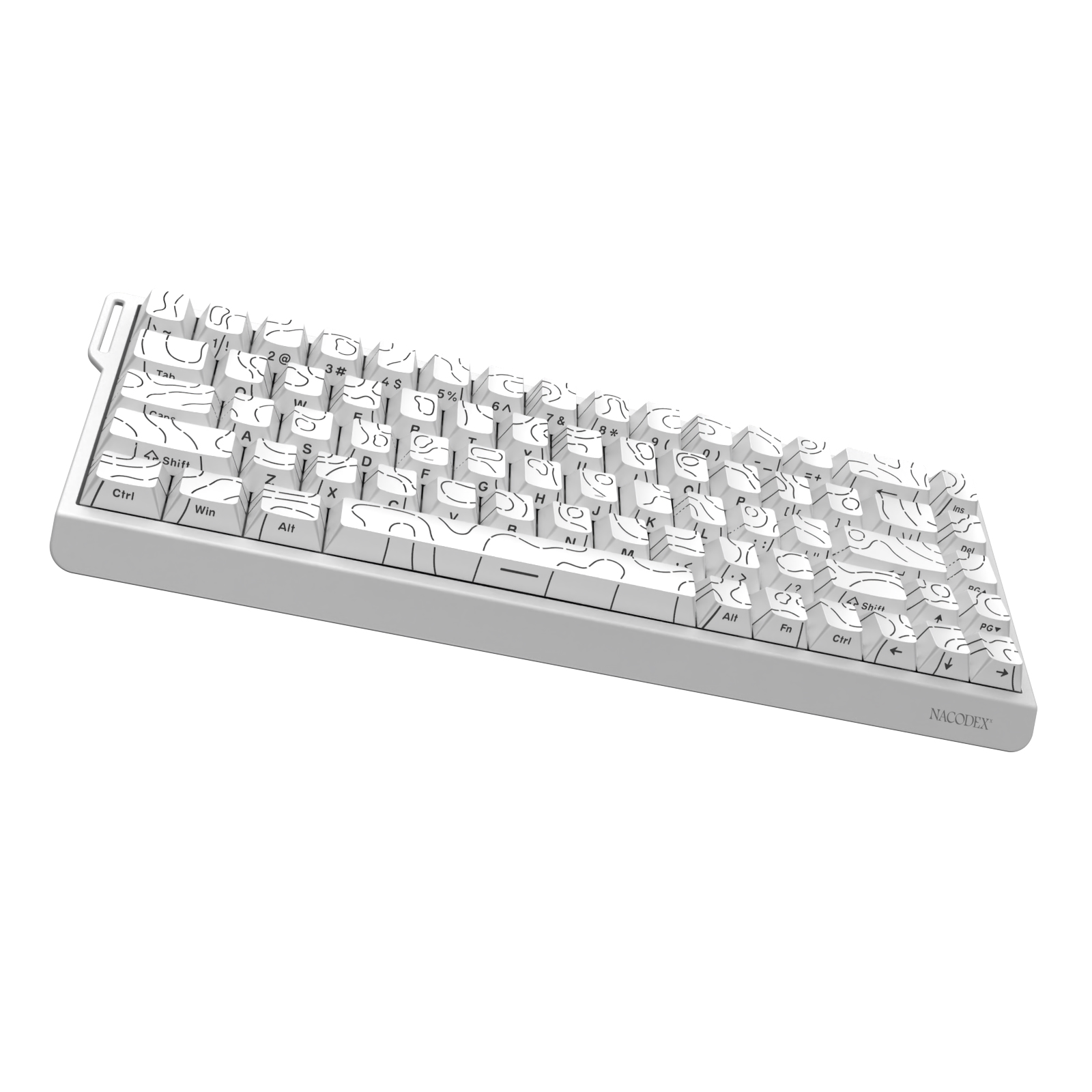 Gaming Keyboard Thocky - Clavier mécanique filaire AJAZZ NK68 V2,