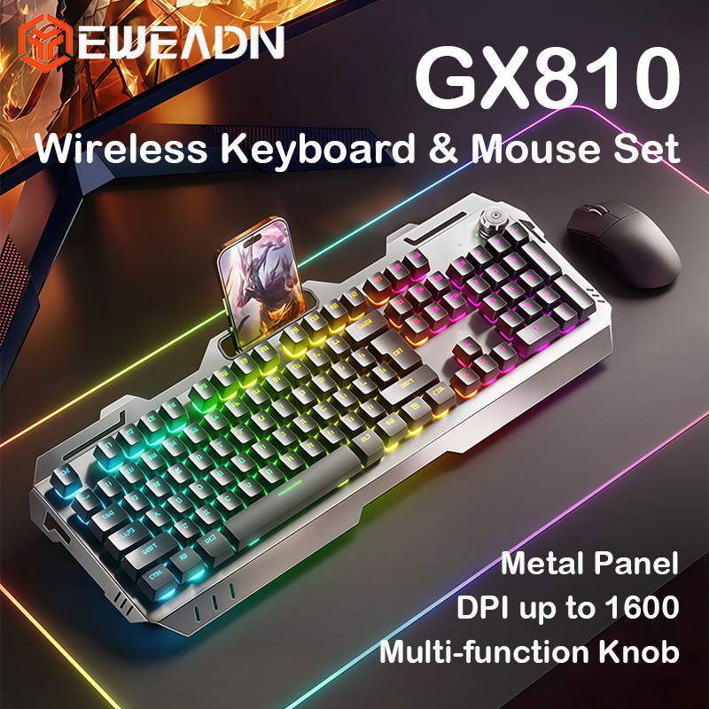 Gaming Keyboard Mouse And Headset Combo - EWEADN GX810 – Combo clavier et