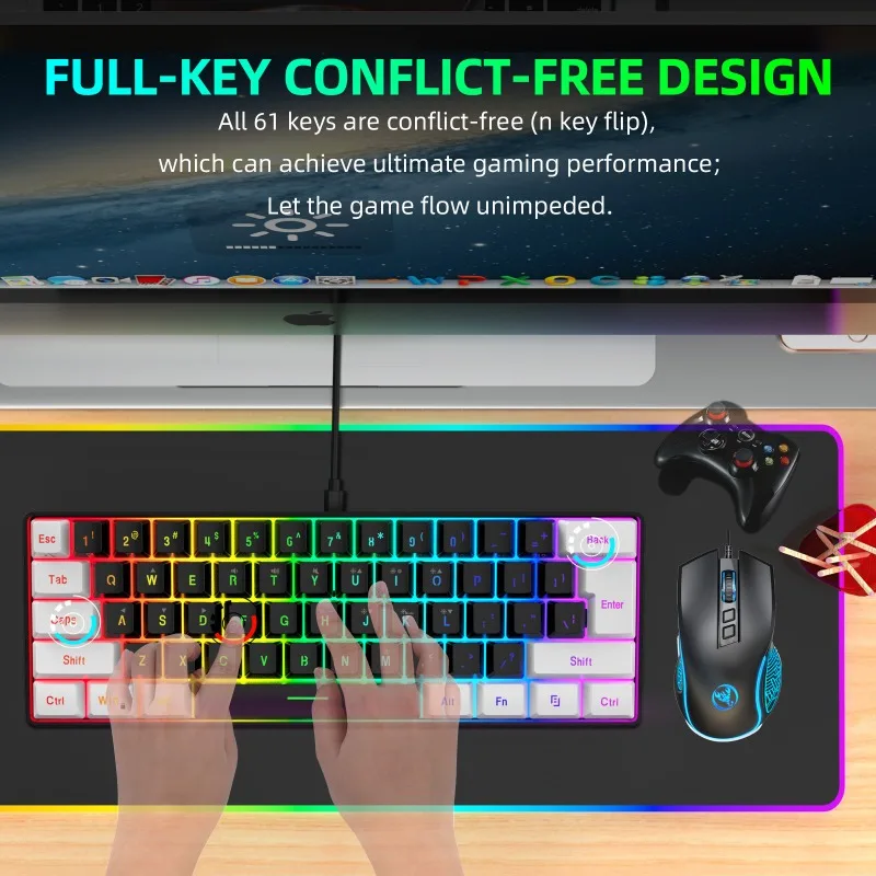 Kit Combo Clavier et Souris Ga - Gaming Keyboard And Mouse Mobile avis et prix