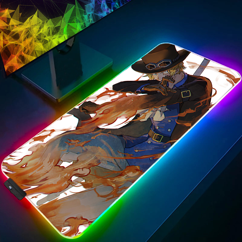 Tapis de souris LED pour clavi - Gaming Keyboard No Rgb avis et prix