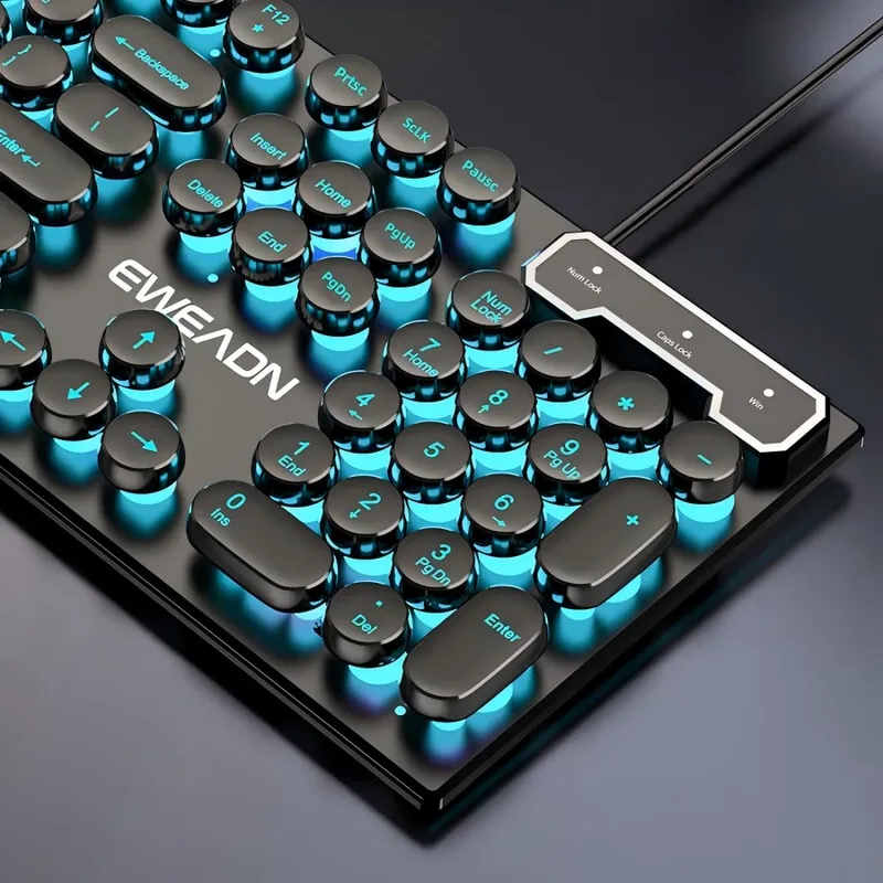 Ensemble clavier et souris rét - Gaming Keyboard No Rgb avis et prix