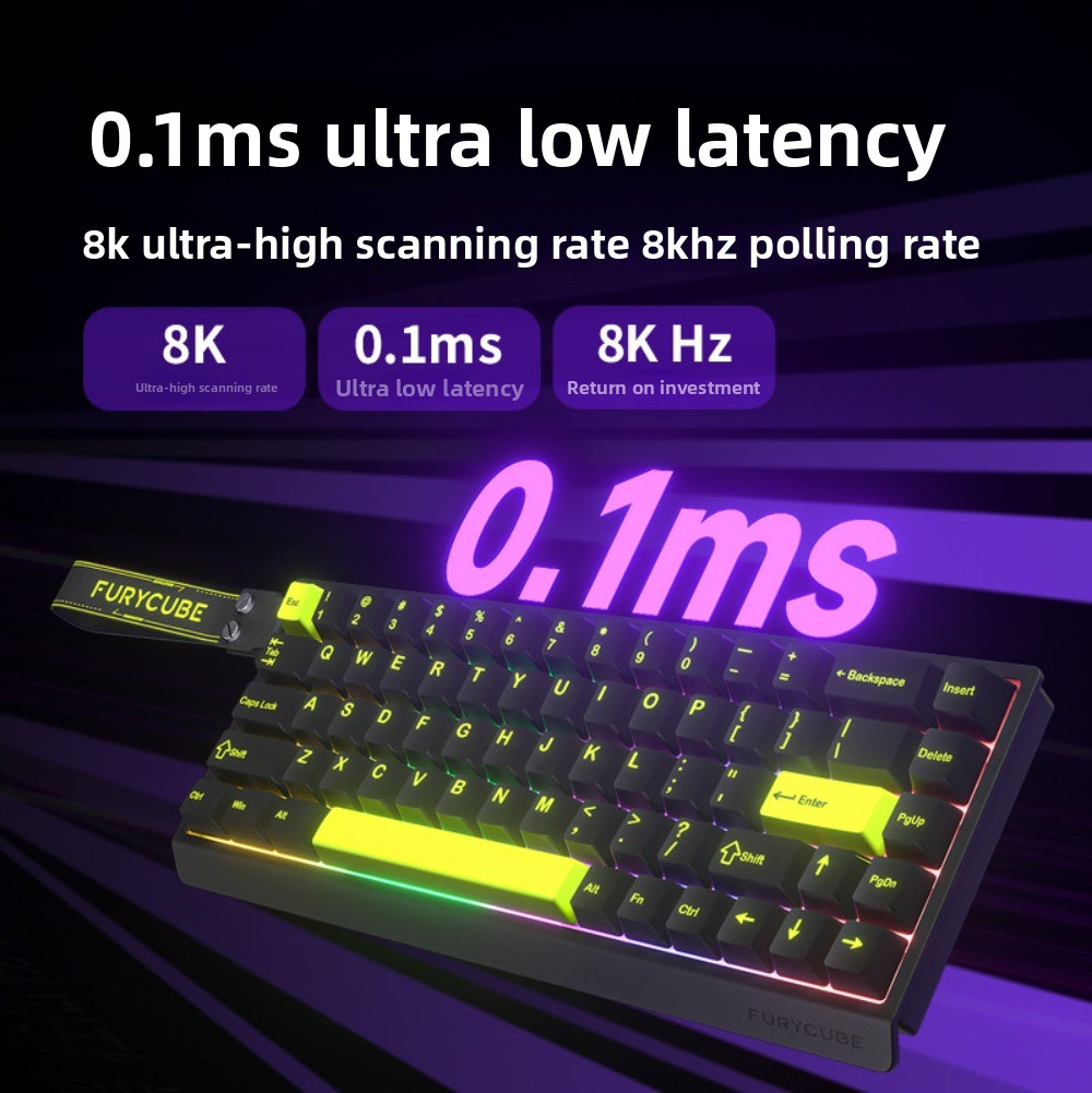 Clavier de jeu magnétique FURY - Gaming Keyboard Hall Effect Switches avis et prix