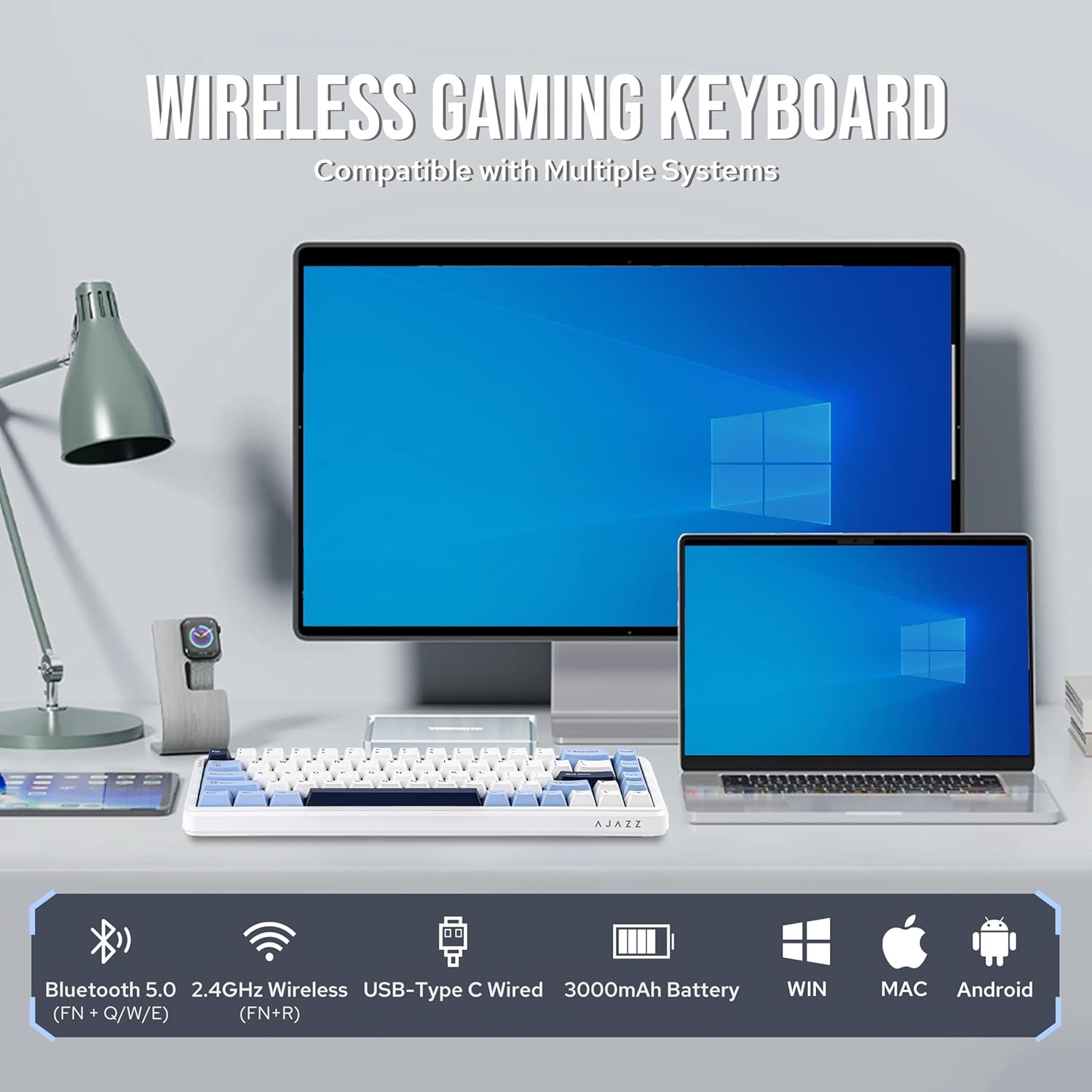 Clavier de jeu filaire AJAZZ A - Gaming Keyboard Thocky avis et prix