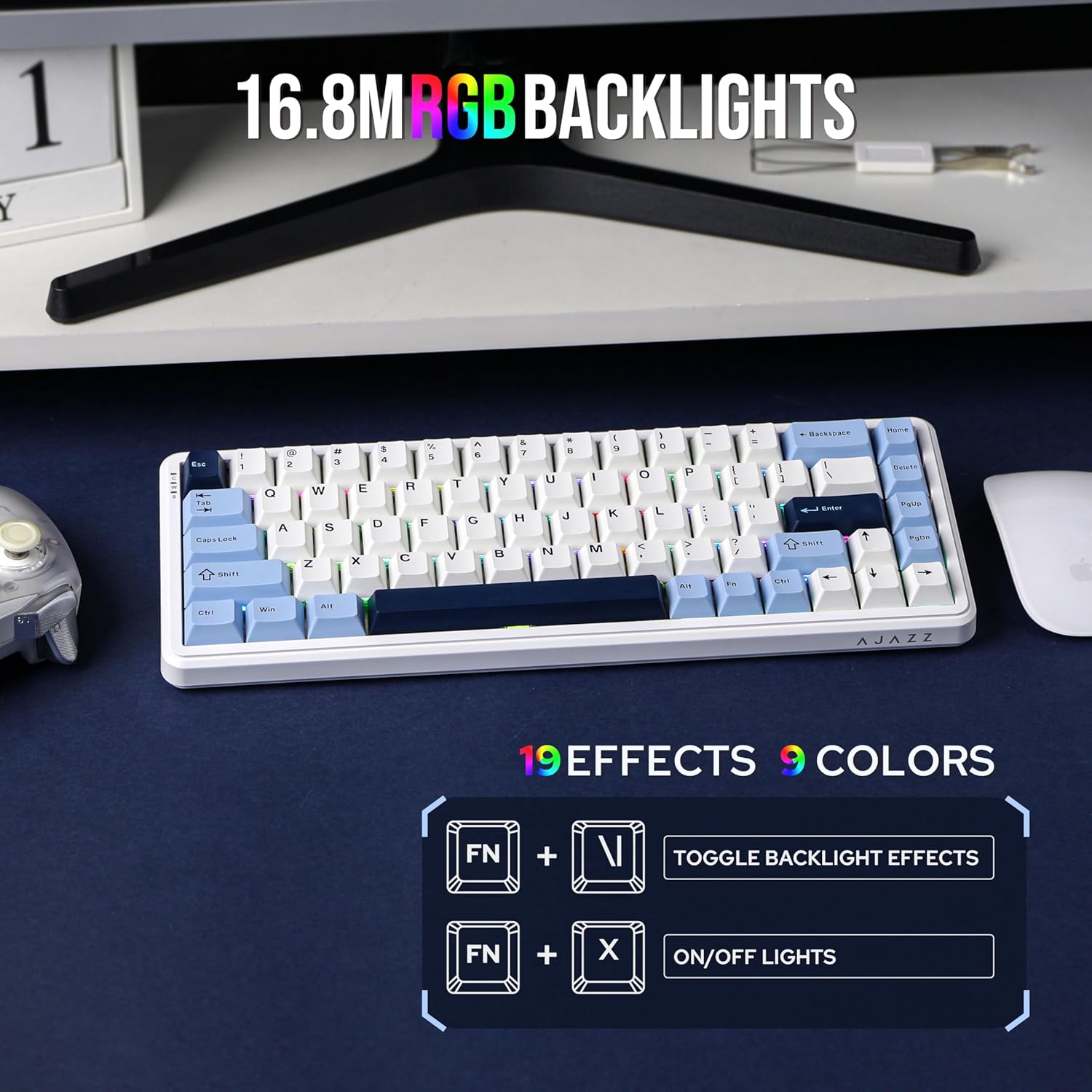 Clavier de jeu filaire AJAZZ A - Gaming Keyboard Thocky avis et prix