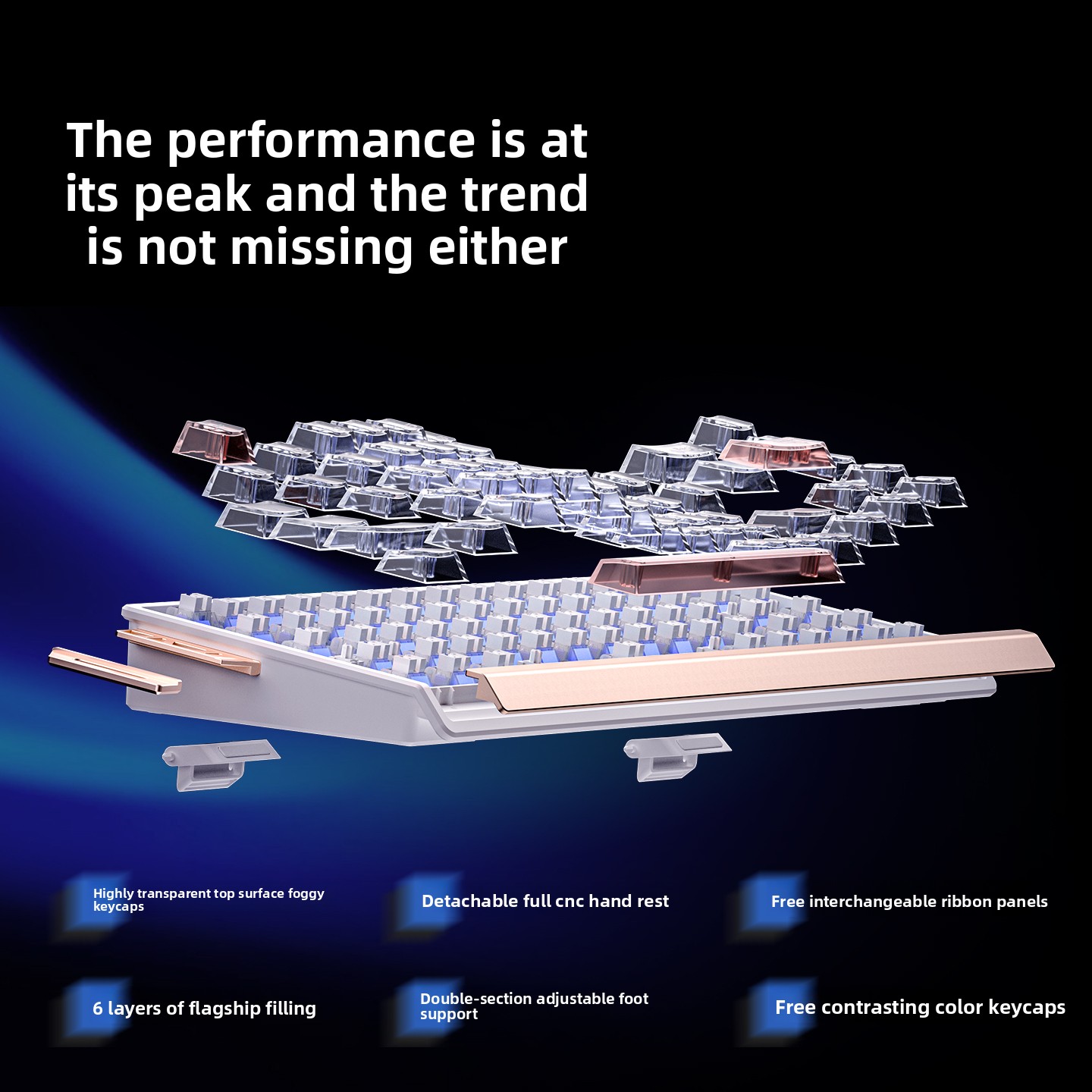 Clavier de jeu ATK 68RX à inte - Gaming Keyboard Hall Effect Switches avis et prix