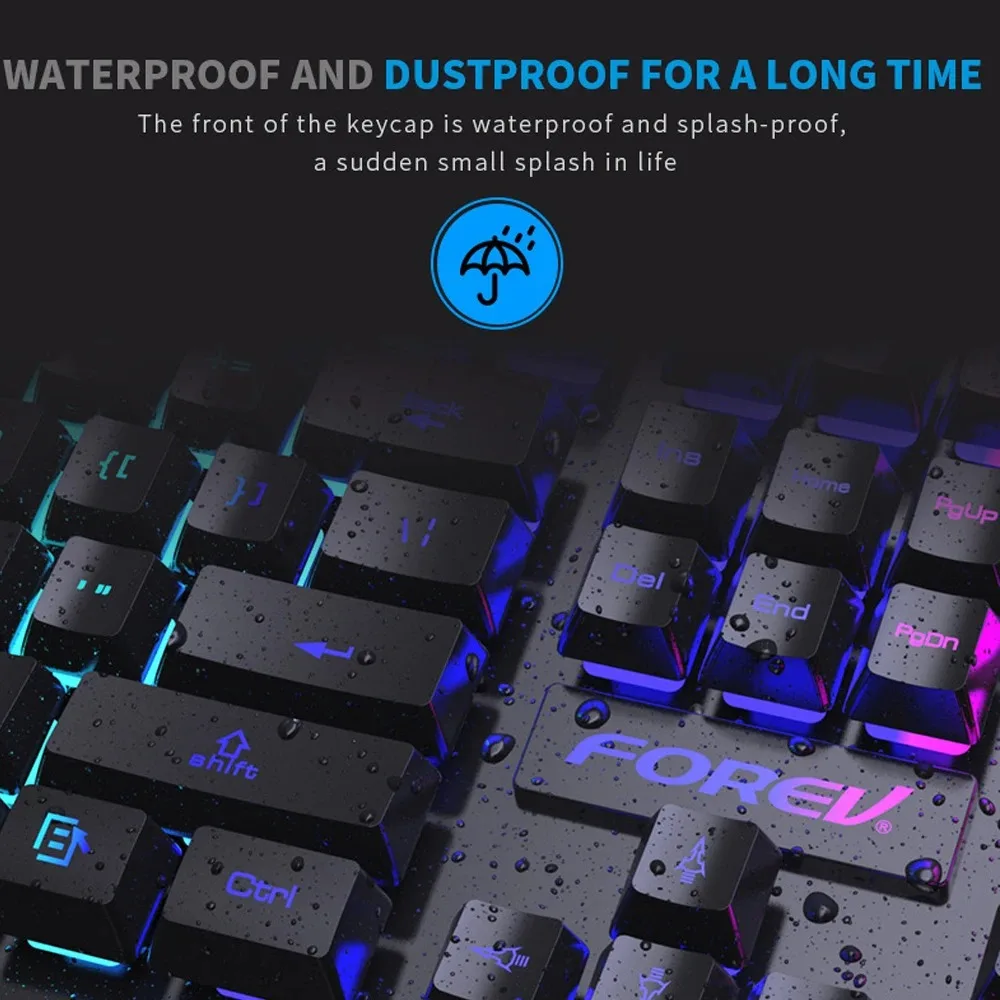 Clavier mécanique rétroéclairé - Gaming Keyboard Thocky avis et prix