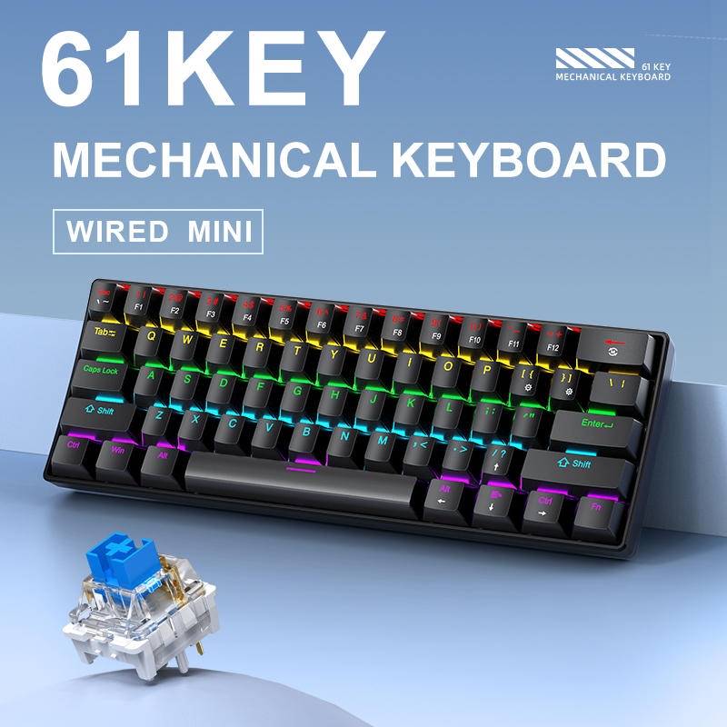 Clavier de jeu mécanique filai - Gaming Keyboard Thocky avis et prix