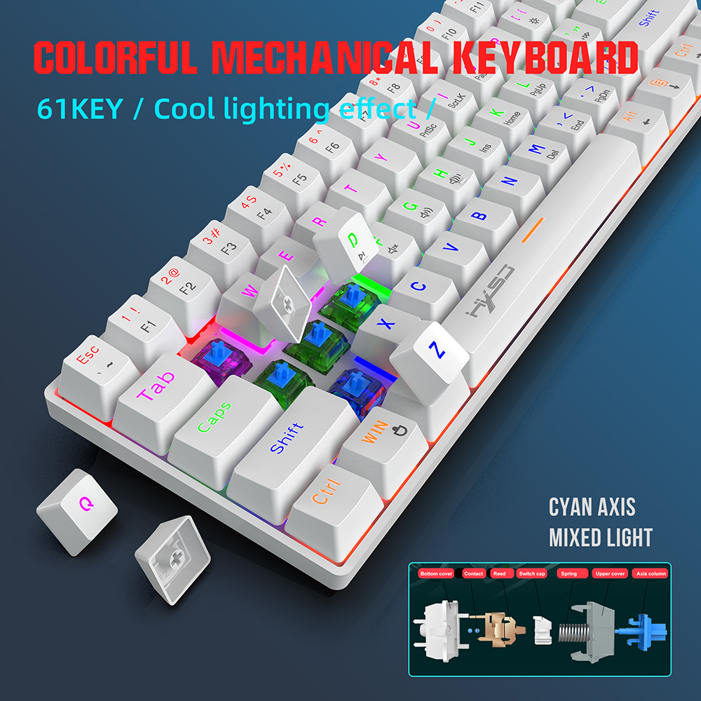 Mini clavier mécanique de jeu  - Gaming Keyboard Thocky avis et prix