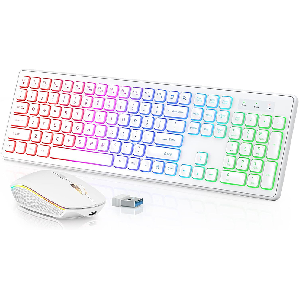 Clavier et souris sans fil rét - Gaming Keyboard Mouse And Headset Combo avis et prix